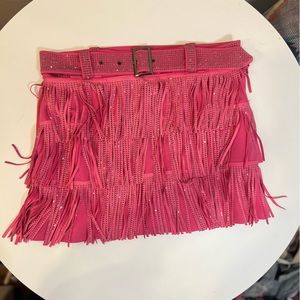 Fringe skirt
